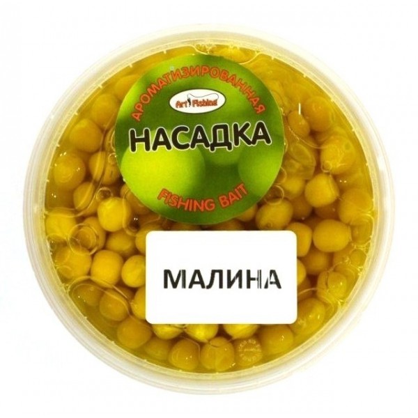 Горох насадка, Art Fishing, банку, 250мл, смак Малина